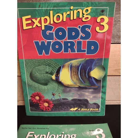 Exploring God's World Grade 3 -3rd Ed., Abeka - Student / Teacher Test/Quiz Key - Picture 3 of 3